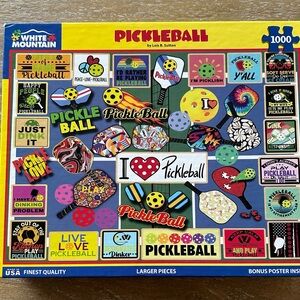 White Mountain “Pickleball” 1000 piece Puzzle